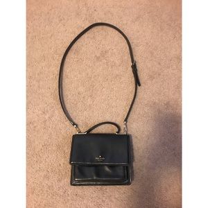Black Leather Kate Spade Crossbody